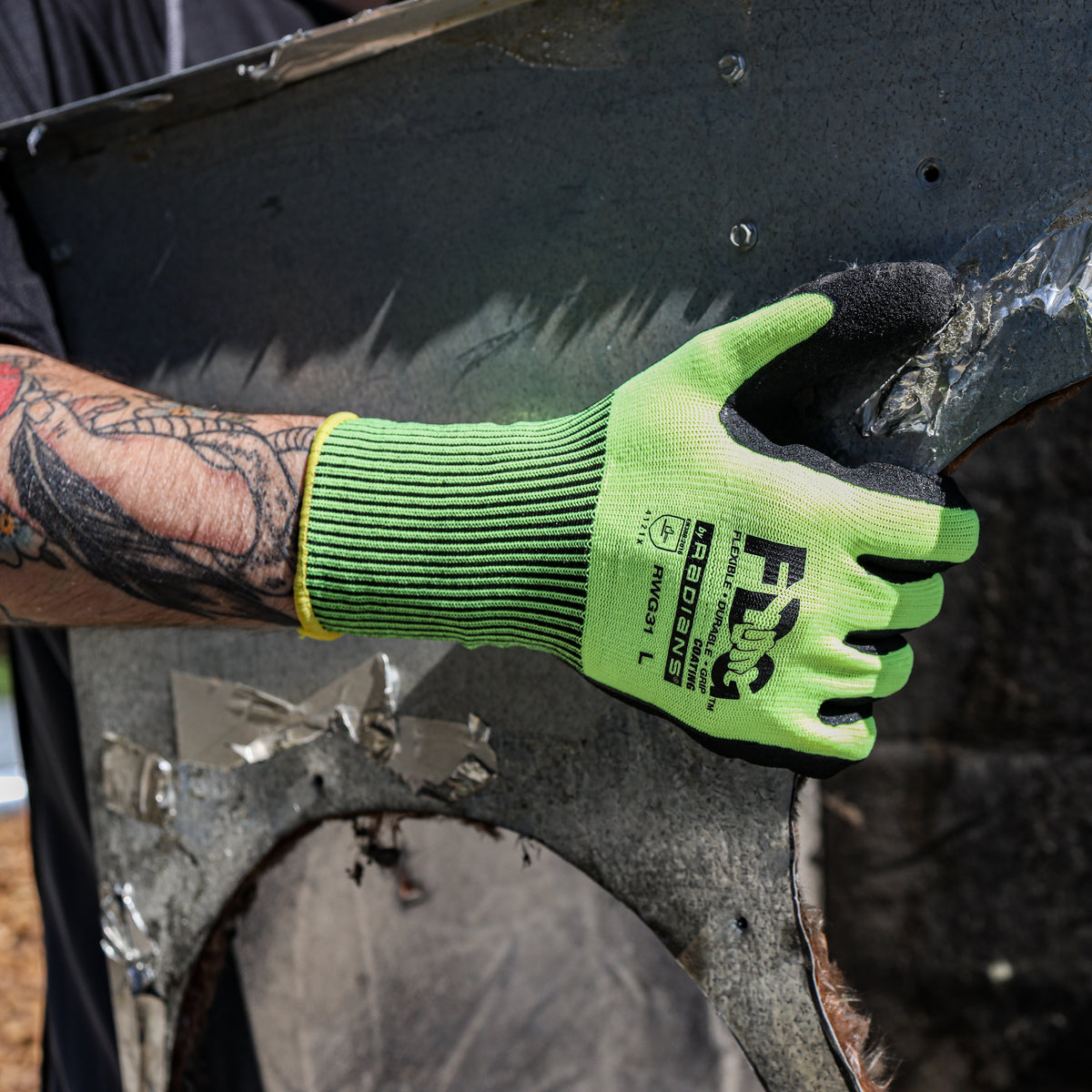 RWG31 FDG Coating High Visibility Work Glove