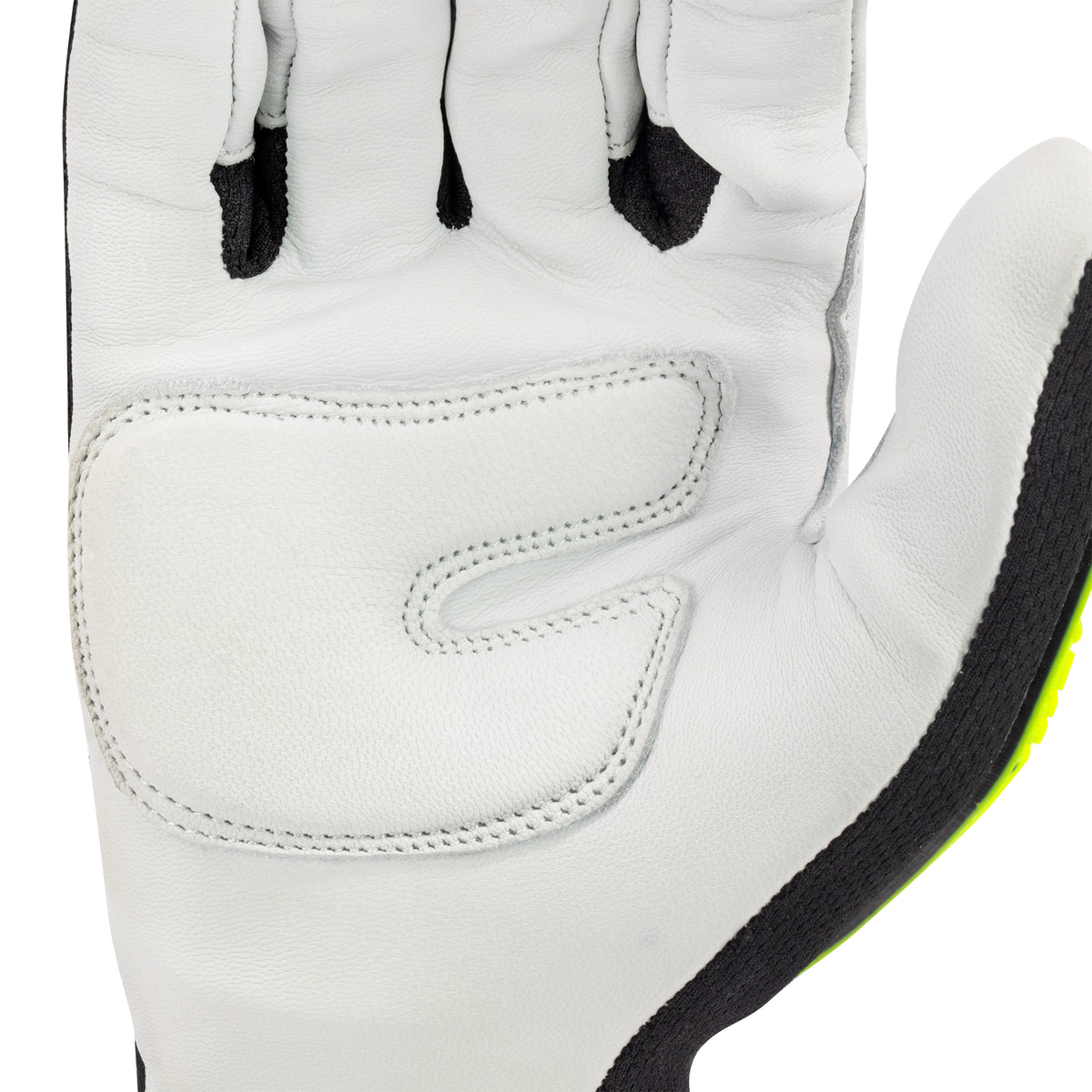 RWG152 KAMORI® A6 White Grain Goatskin Palm With TPR