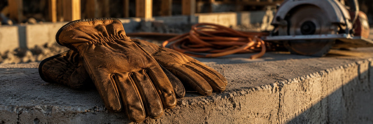 Leather Work Gloves