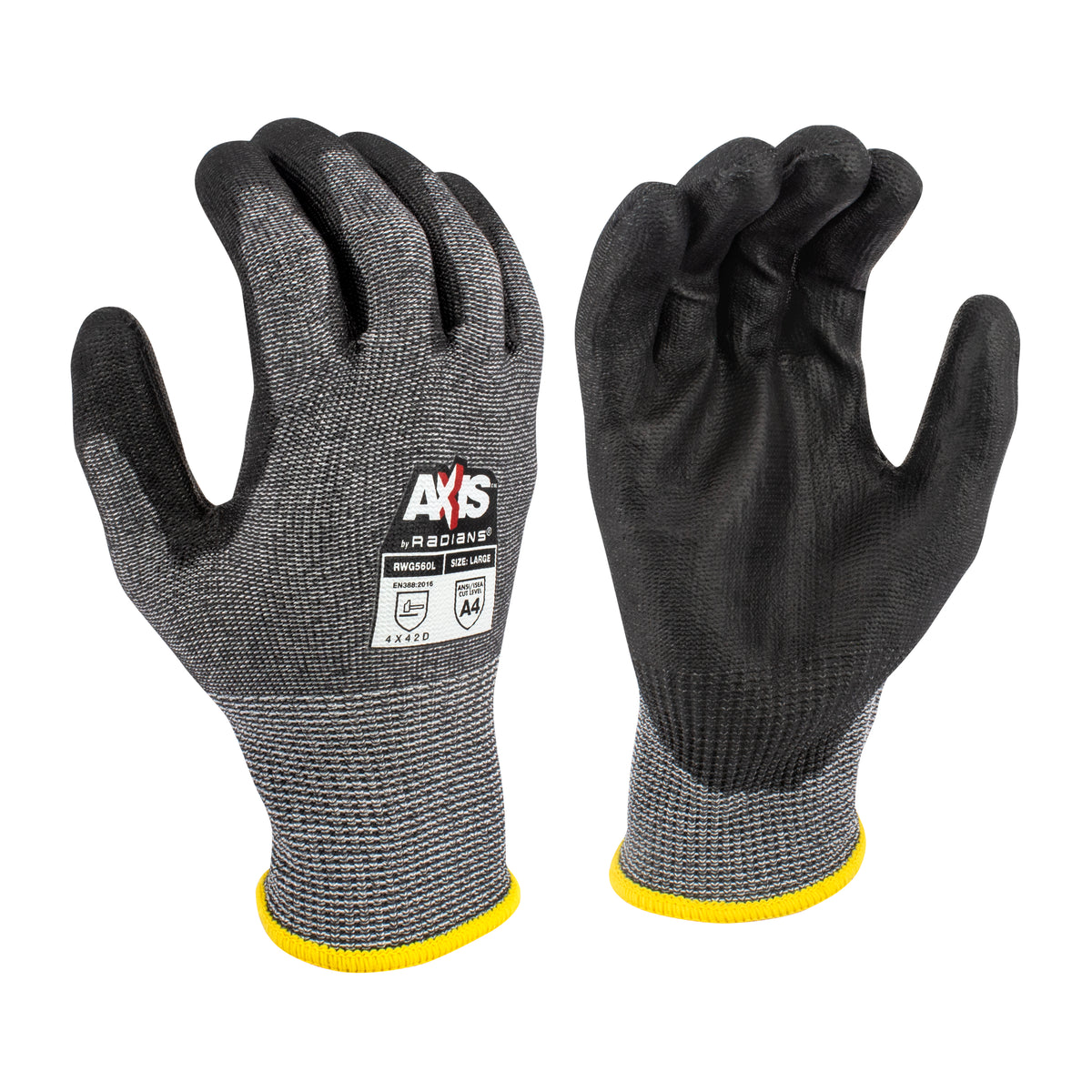 RWG560 AXIS™ A4 Polyurethane Coated Cut Protection Glove