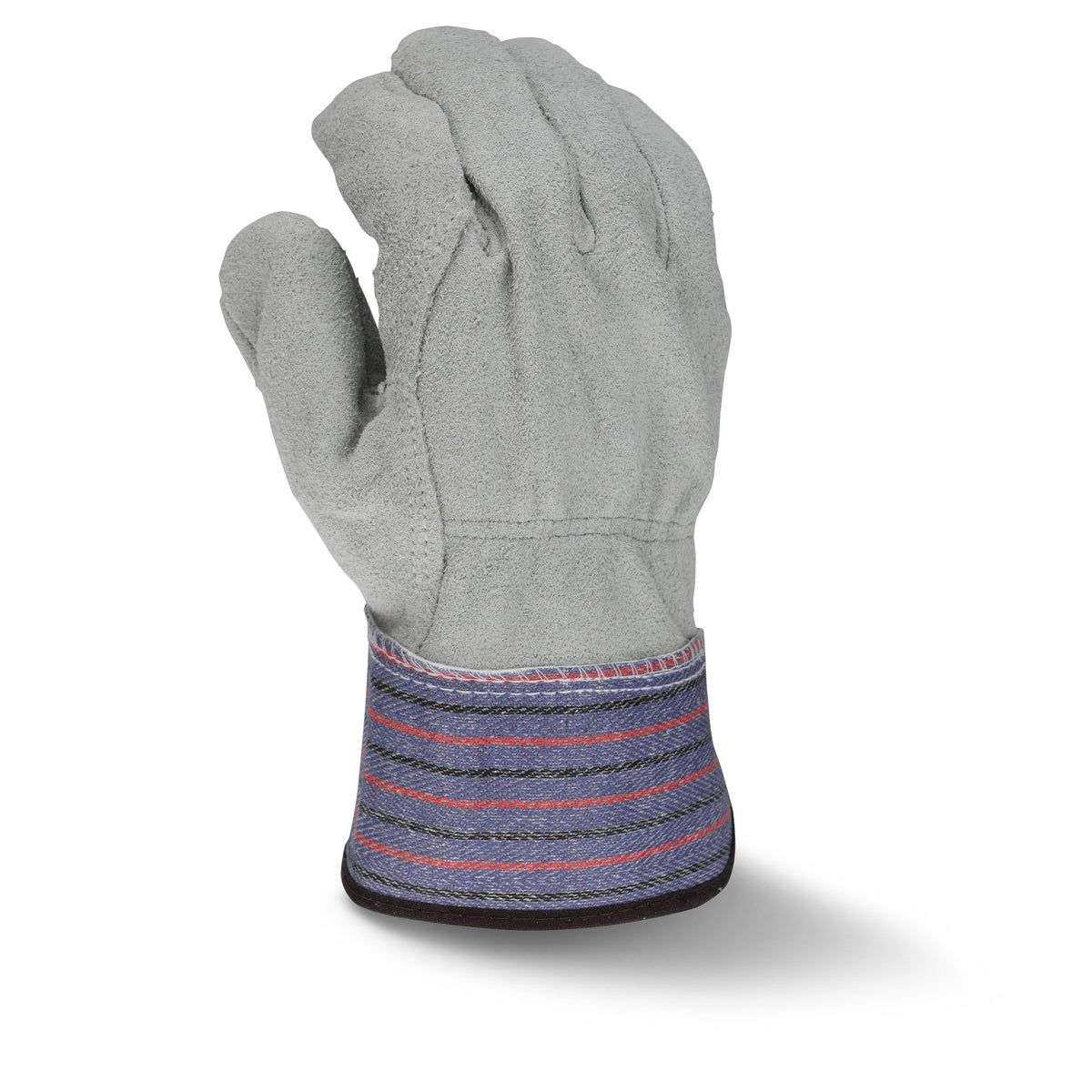 RWG3206 Full Regular Shoulder Gray Split Cowhide Leather Palm Glove