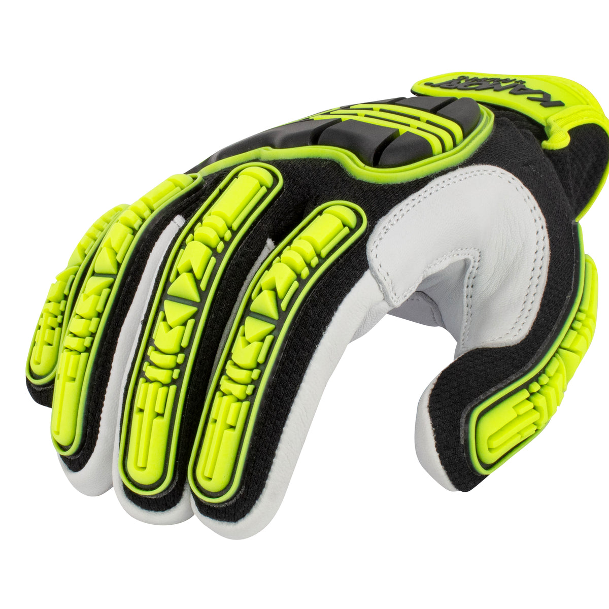 RWG152 KAMORI® A6 White Grain Goatskin Palm With TPR