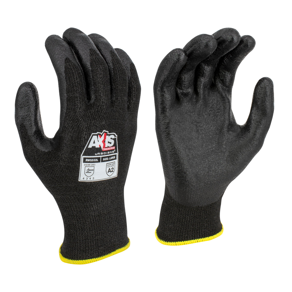 RWG532 AXIS™ A2 Touchscreen NBR Coated Cut Protection Glove