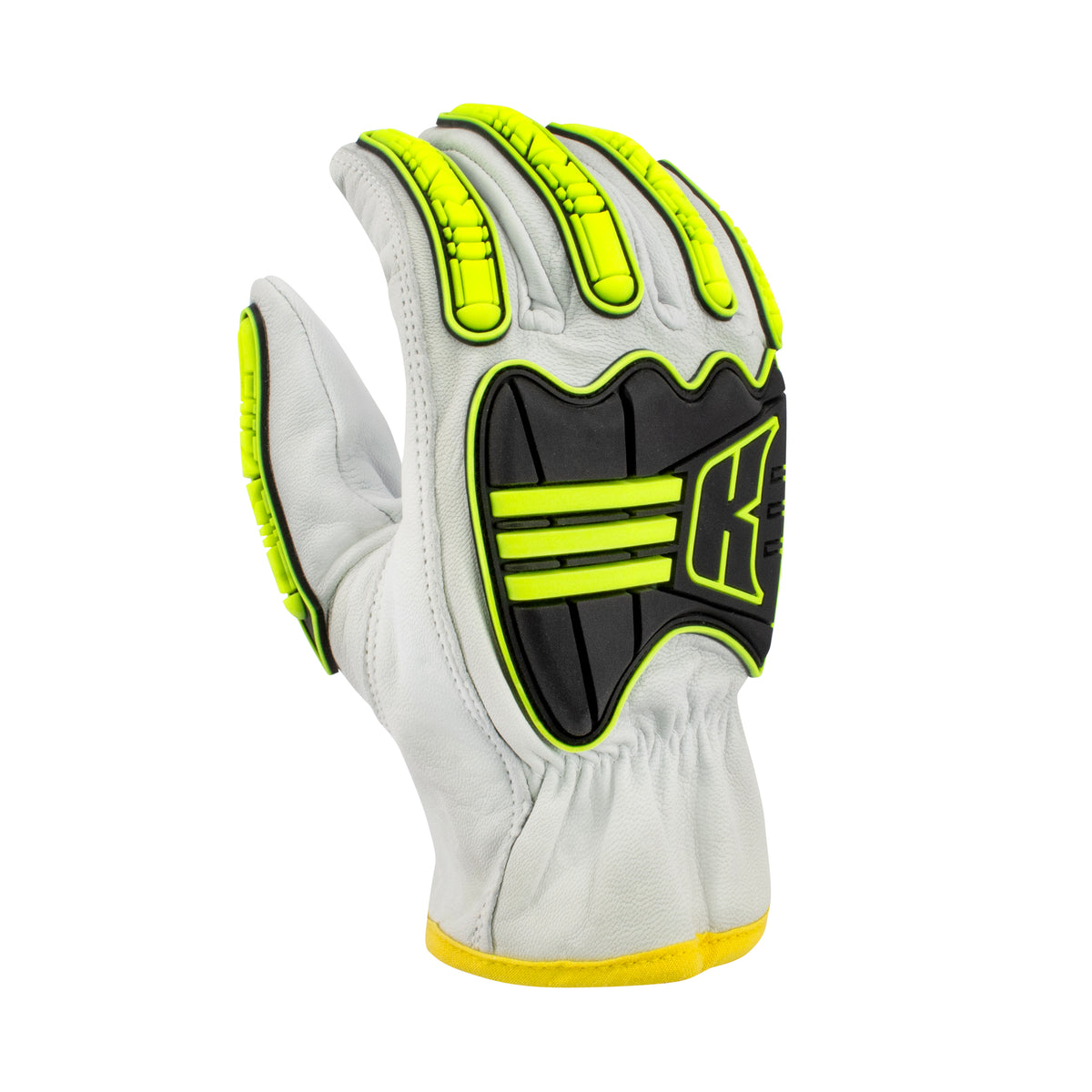 RWG56 KAMORI® A6 White Grain Goatskin Driver with TPR
