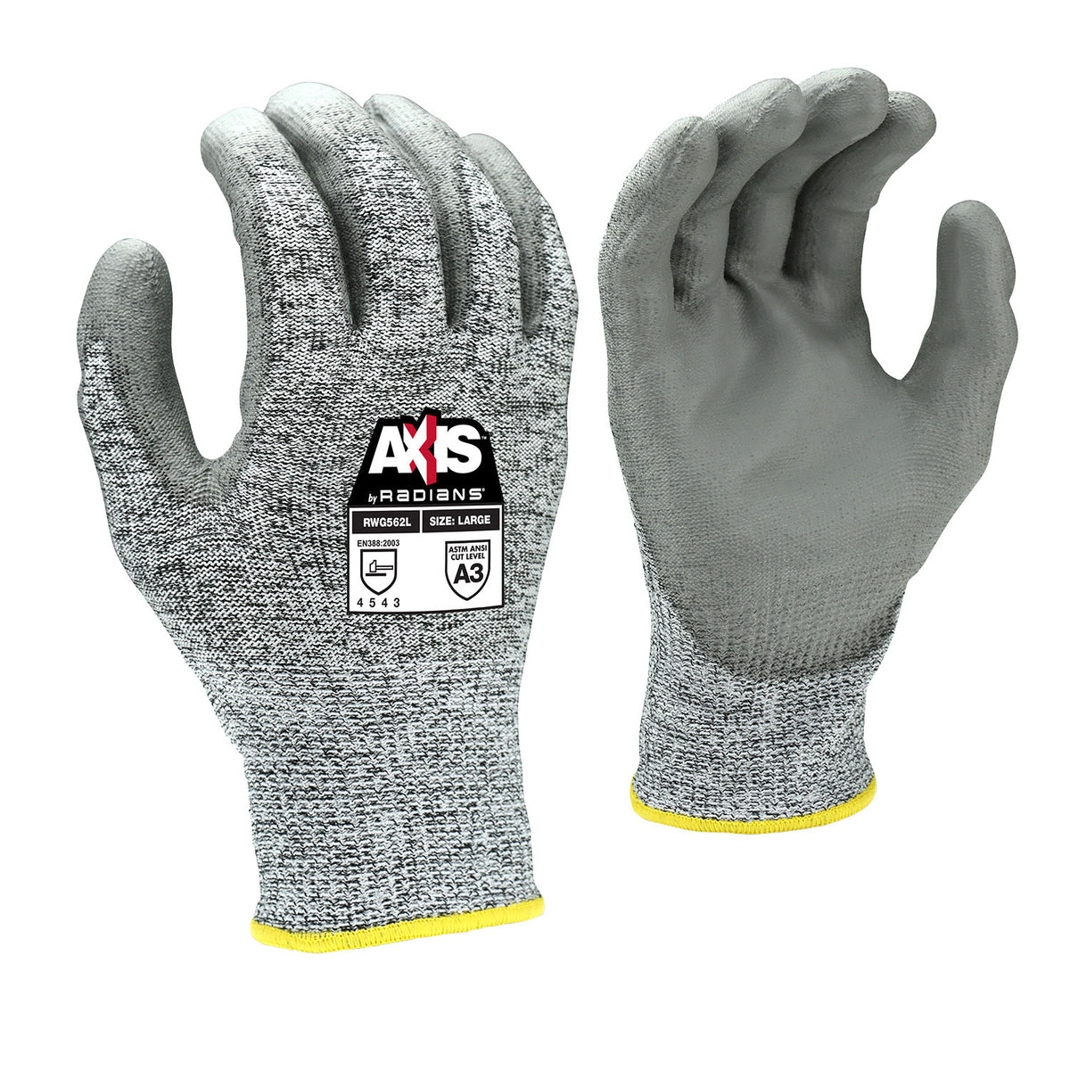 RWG562 AXIS™A3 Polyurethane Coated Cut Protection Glove