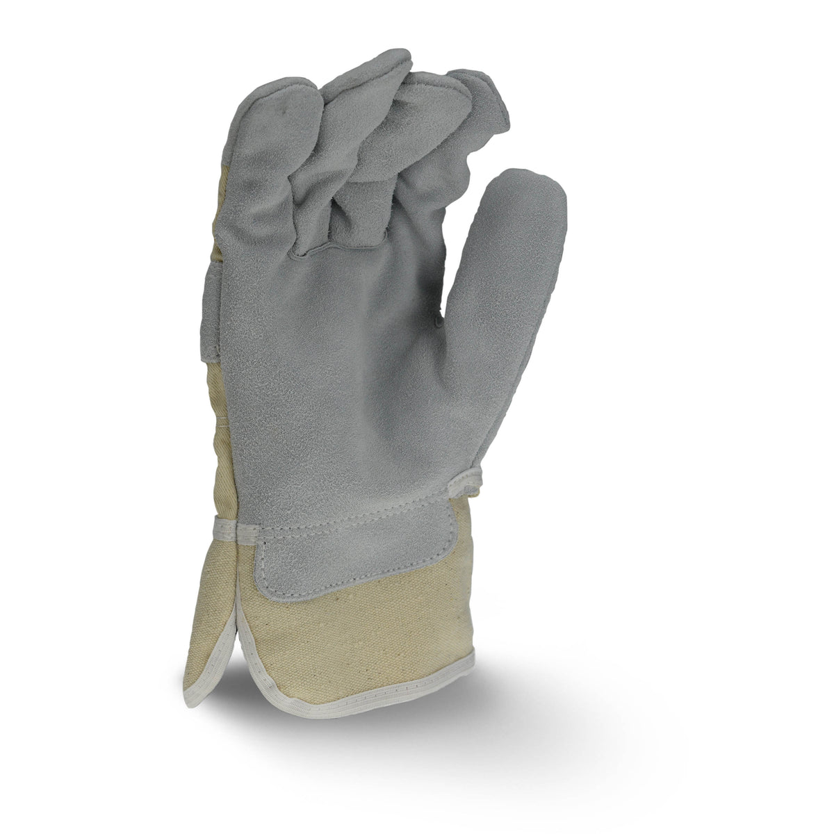 RWG3200W Regular Shoulder Gray Split Cowhide Leather Glove