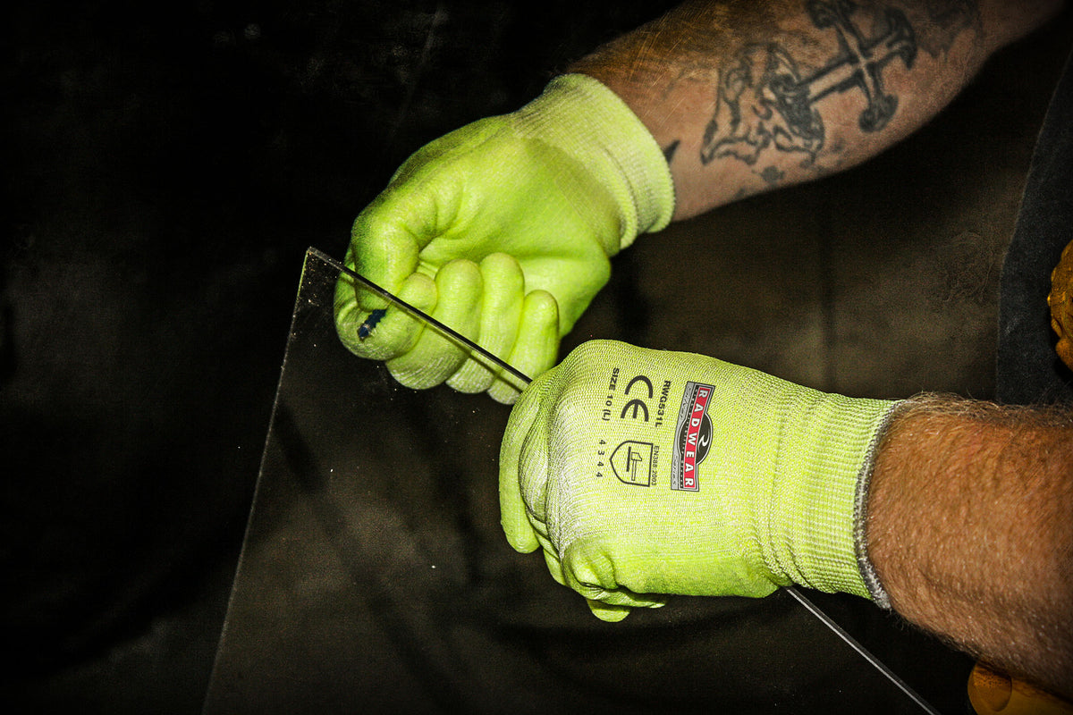 RWG531 Radwear® Silver Series™ Cut Protection Level A2 High Visibility Grip Glove
