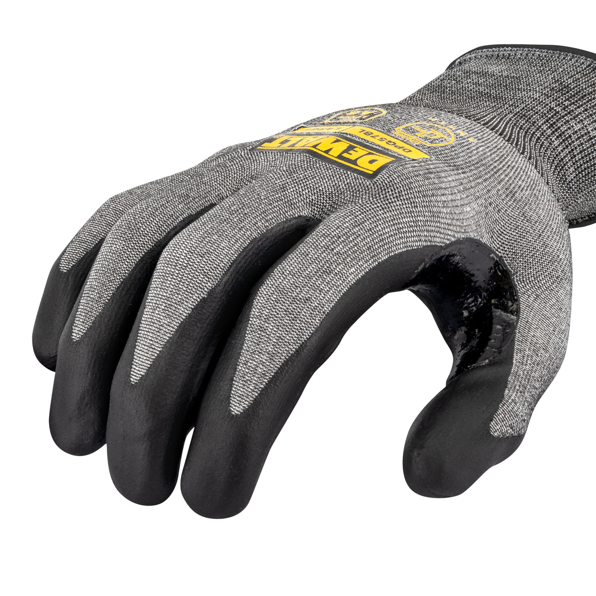 DPG578 Touchscreen Foam Nitrile A6 Cut Glove