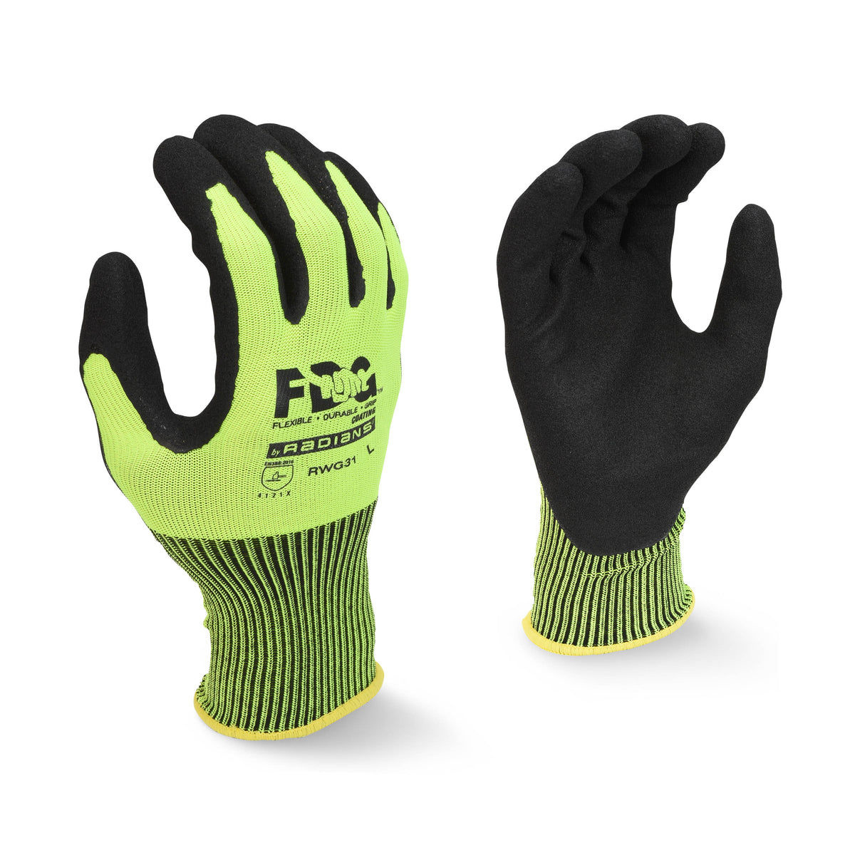 RWG31 FDG Coating High Visibility Work Glove