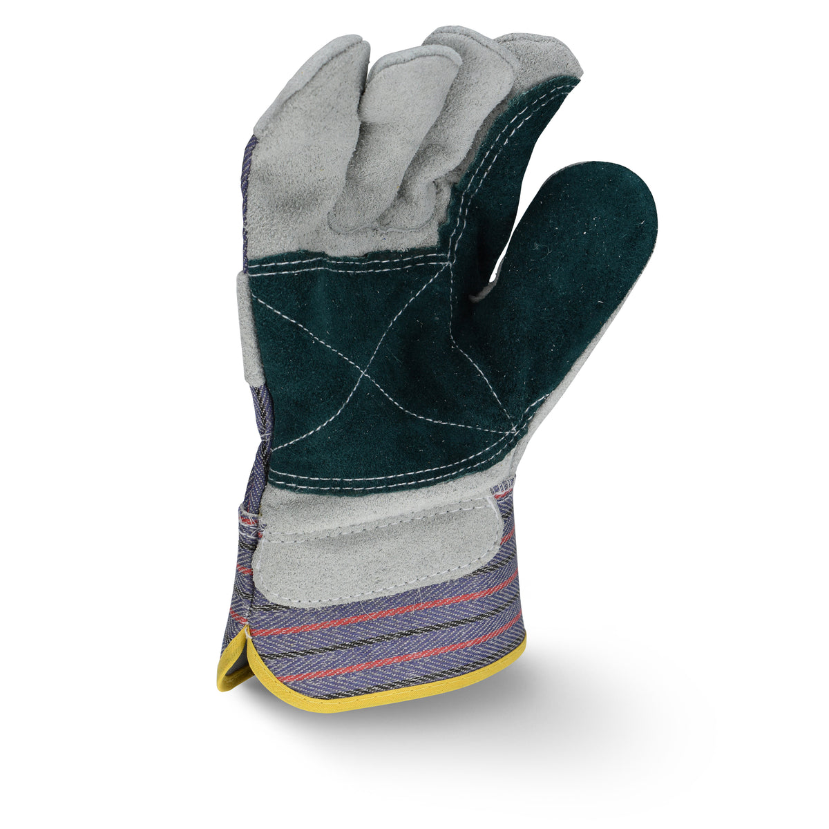 RWG3200JP Regular Shoulder Gray Split Cowhide Leather Glove