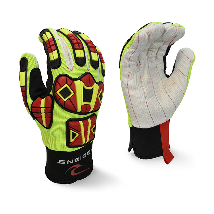 RWG122 Cotton Corded Palm/Spandex back with TPR