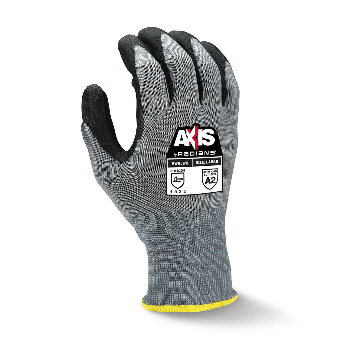 RWG561 AXIS™ A2 Polyurethane Coated Cut Protection Glove