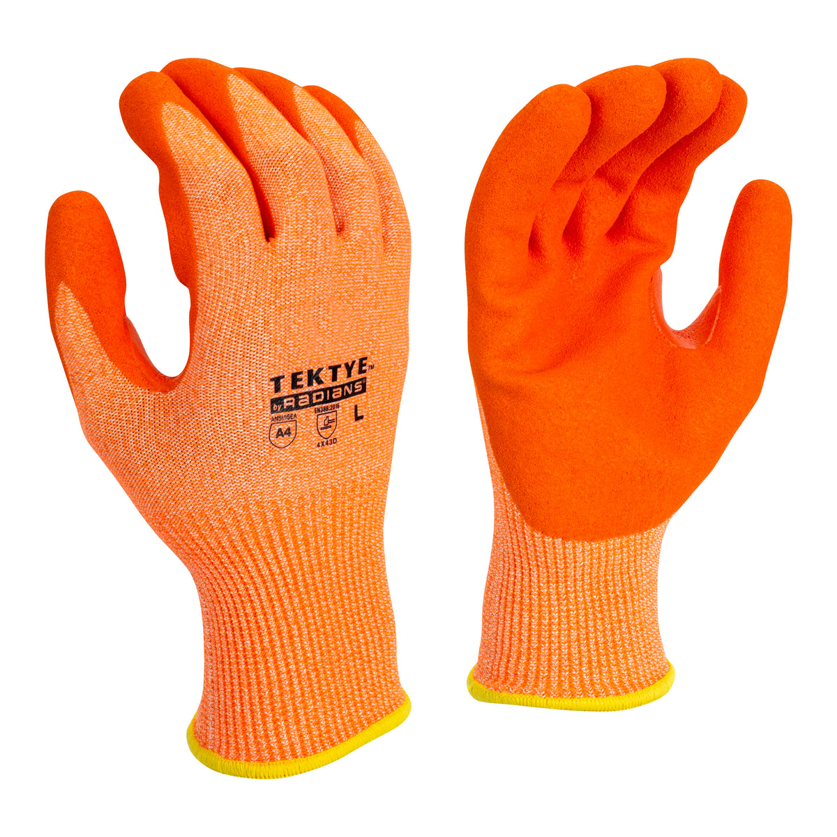 RWG703 TEKTYE® A4 Hi-Vis Cut Protective Work Glove