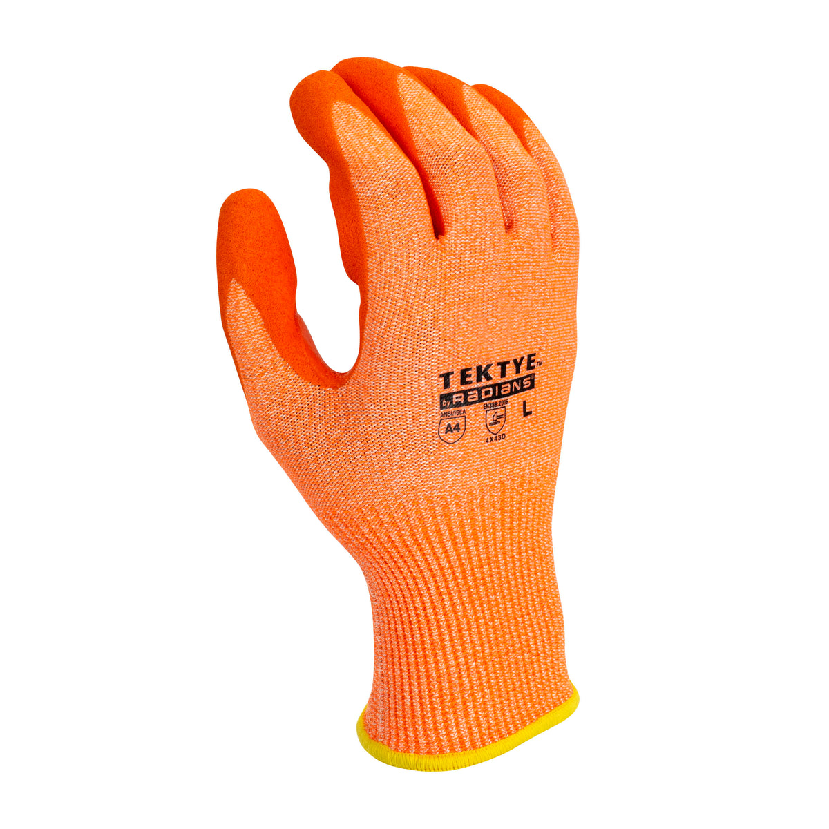 RWG703 TEKTYE® A4 Hi-Vis Cut Protective Work Glove