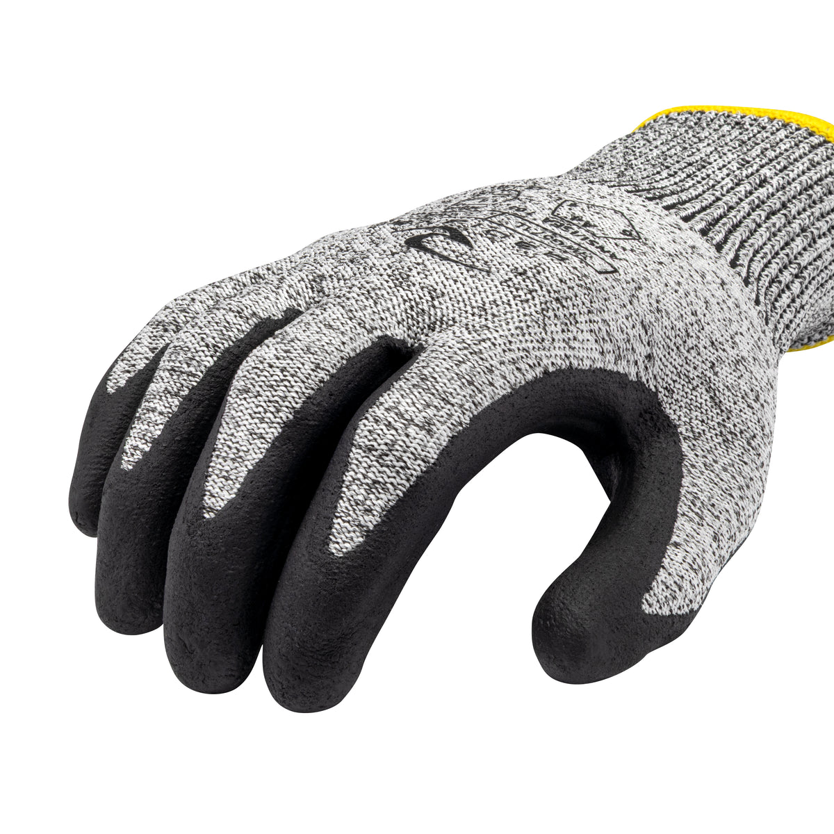RWG571 Cut Level A4 HPPE/Polyester, Foam Nitrile Palm Dip Glove