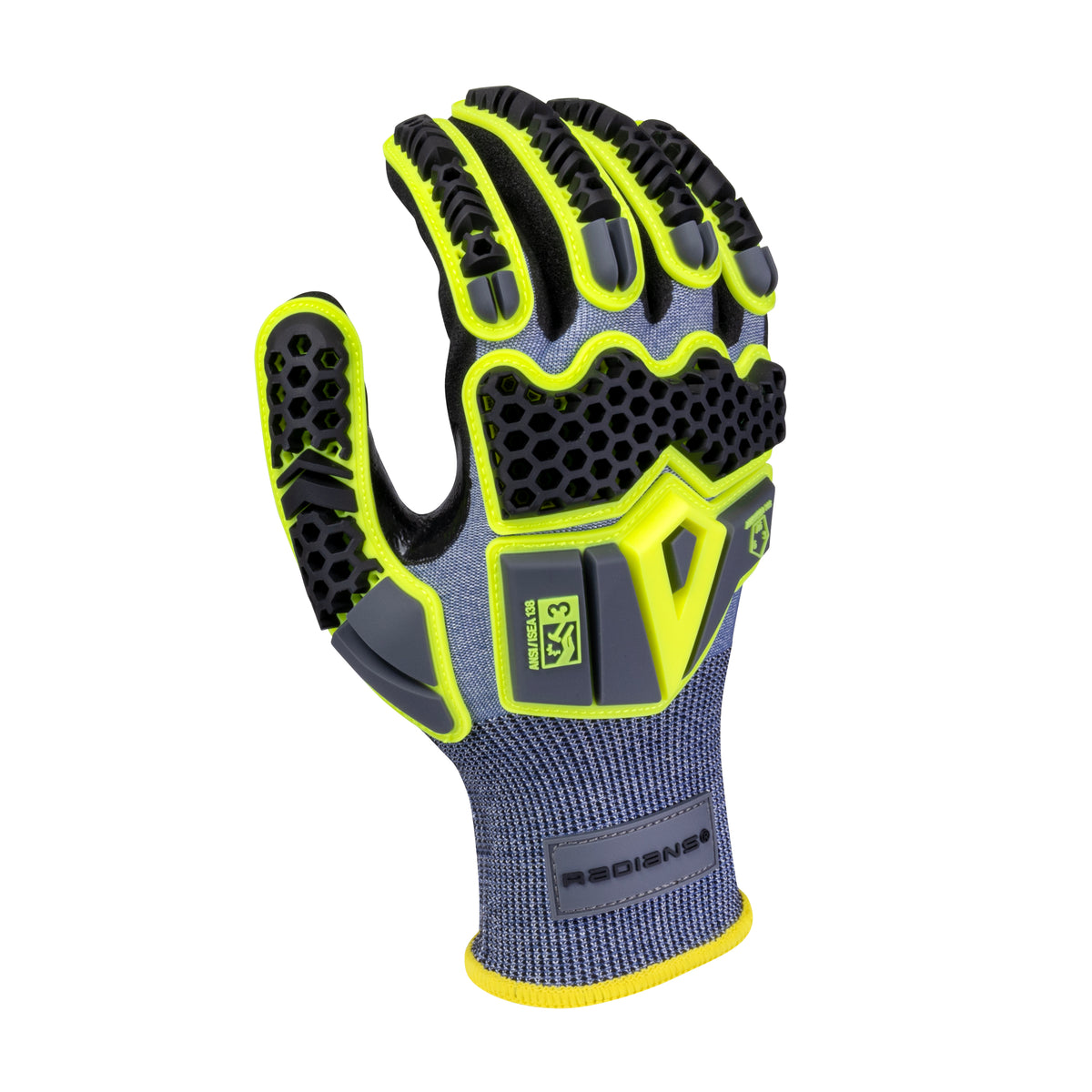 RWG583S HPPE Shell with TPR and Sandy Foam Nitrile Palm A6 Cut Protection Glove