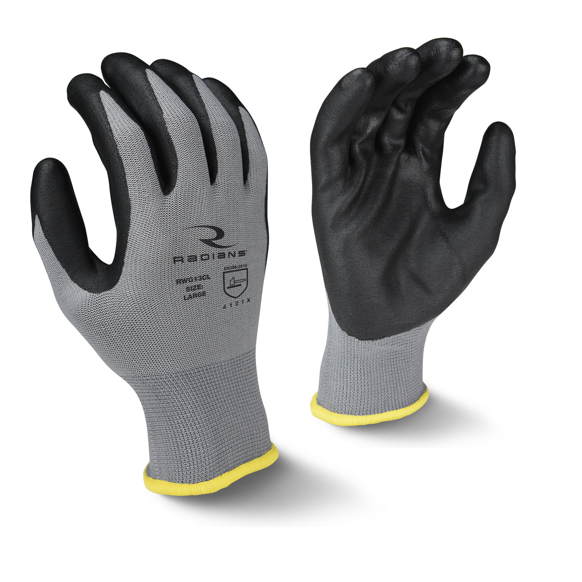 RWG13C Polyester Shell Foam Nitrile Gripper Glove