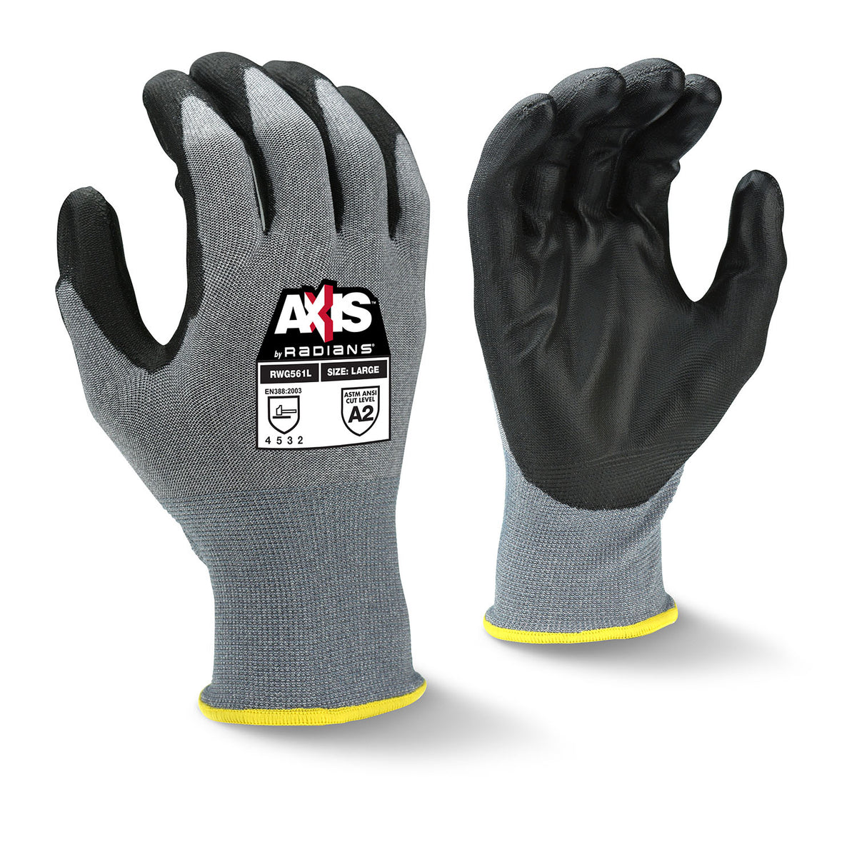 RWG561 AXIS™ A2 Polyurethane Coated Cut Protection Glove