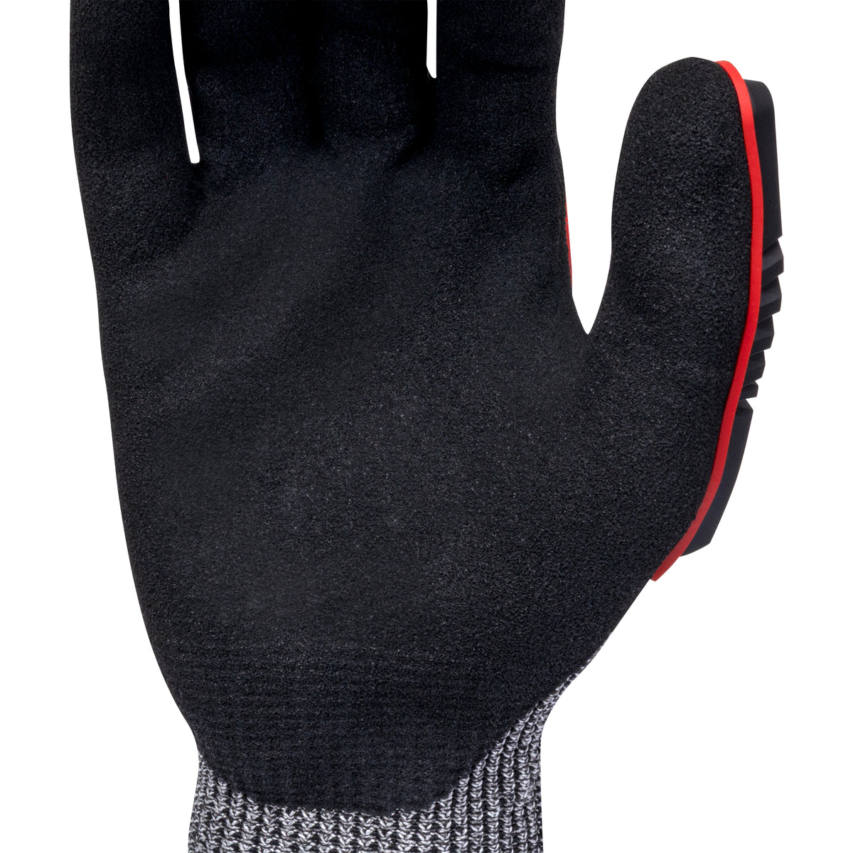 RWG620XS HPPE Shell with TPR and Sandy Nitrile Coated Palm A6 Cut Protection Glove