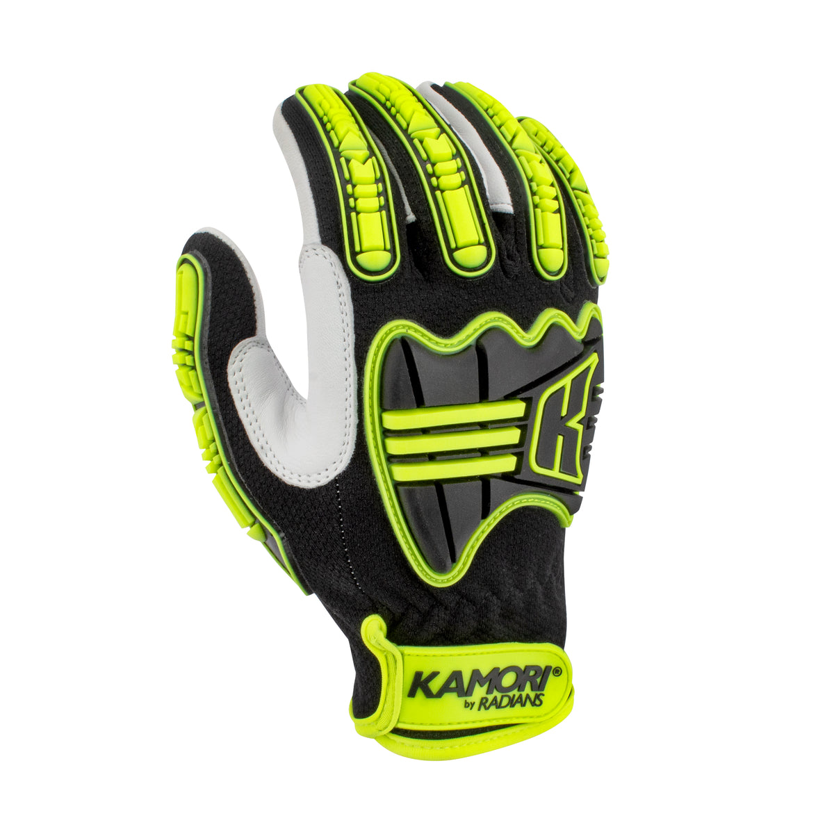 RWG152 KAMORI® A6 White Grain Goatskin Palm With TPR