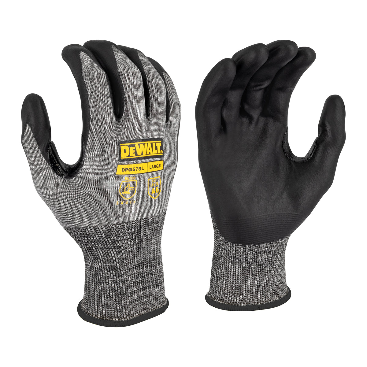 DPG578 Touchscreen Foam Nitrile A6 Cut Glove