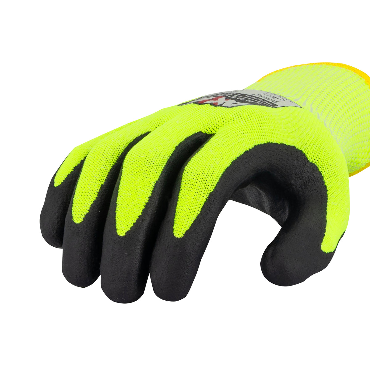 RWG564 AXIS™ A4 High Visibility Foam Nitrile Coated Cut Protection Glove