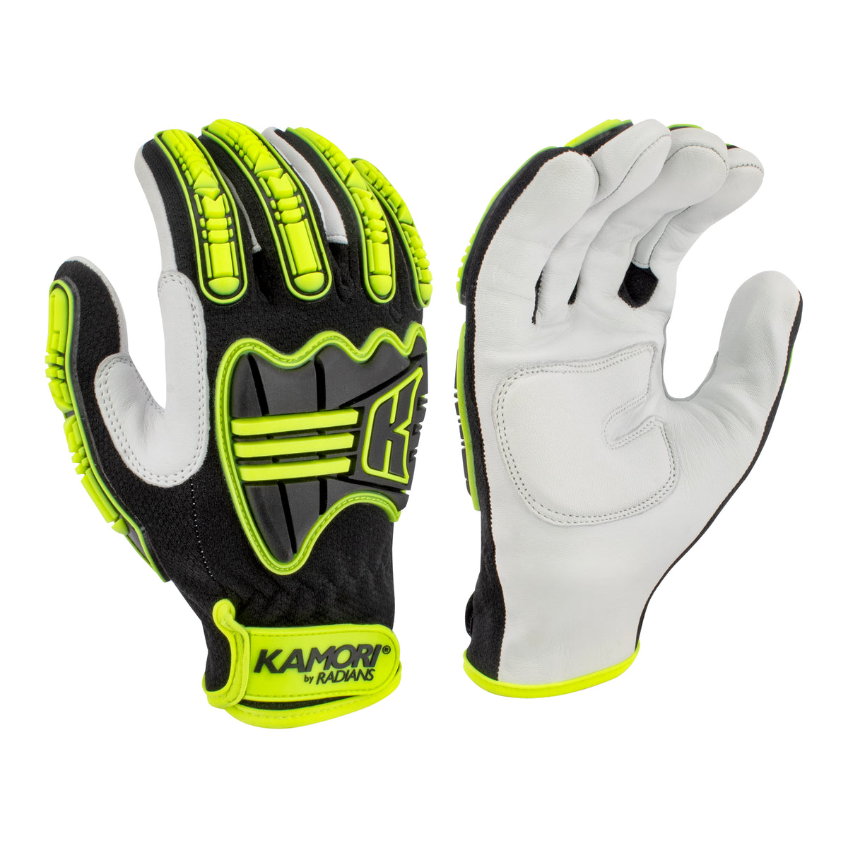 RWG152 KAMORI® A6 White Grain Goatskin Palm With TPR