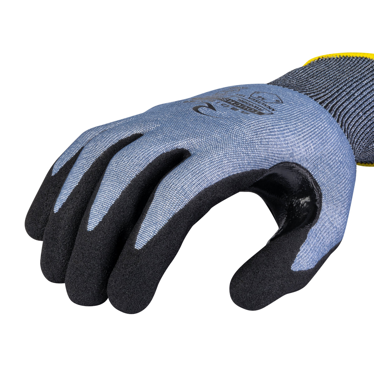 RWG586XS HPPE Shell and Sandy Foam Nitrile Palm A6 Cut Protection Glove
