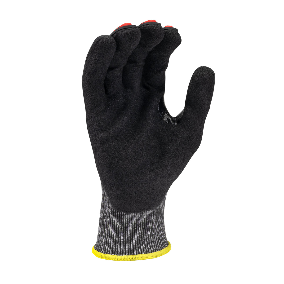 RWG590 Cut Level A9 HPPE/Nickel Gold Sandy Foam Nitrile Palm Dip Glove