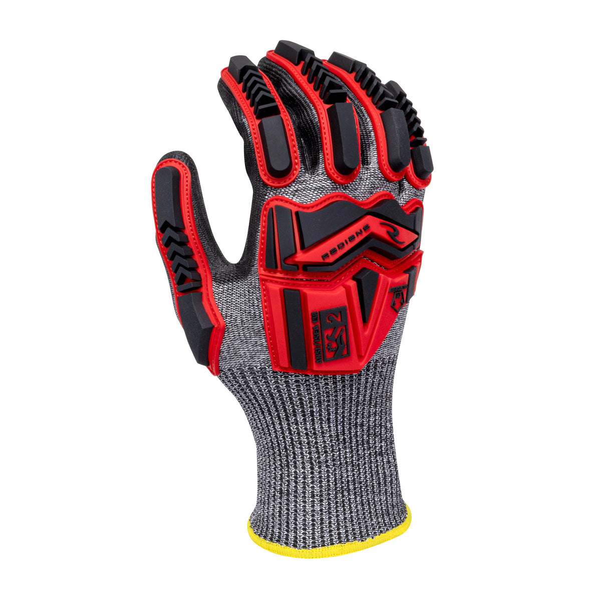 RWG621XS HPPE Shell with TPR and PU Coated Palm A7 Cut Protection Glove