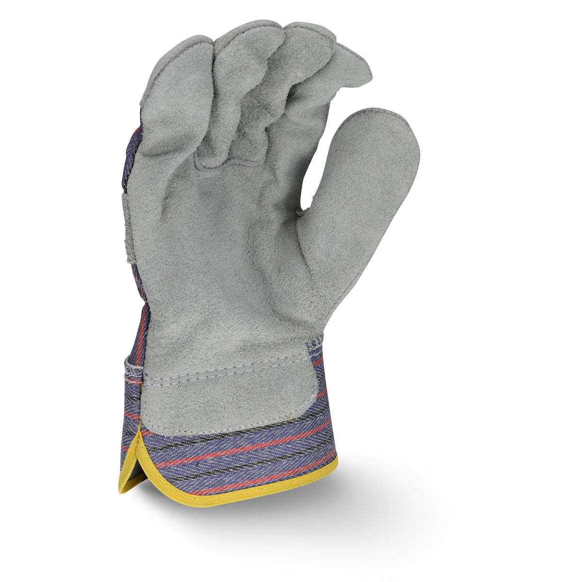 RWG3200 Regular Shoulder Gray Split Cowhide Leather Glove