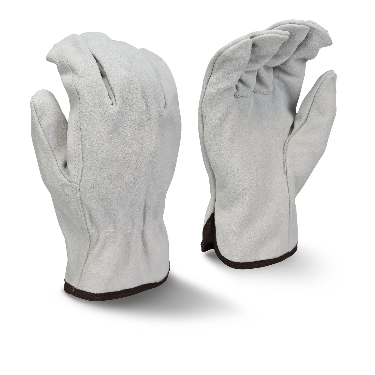 RWG4010 Economy Gray Split Cowhide Leather Driver
