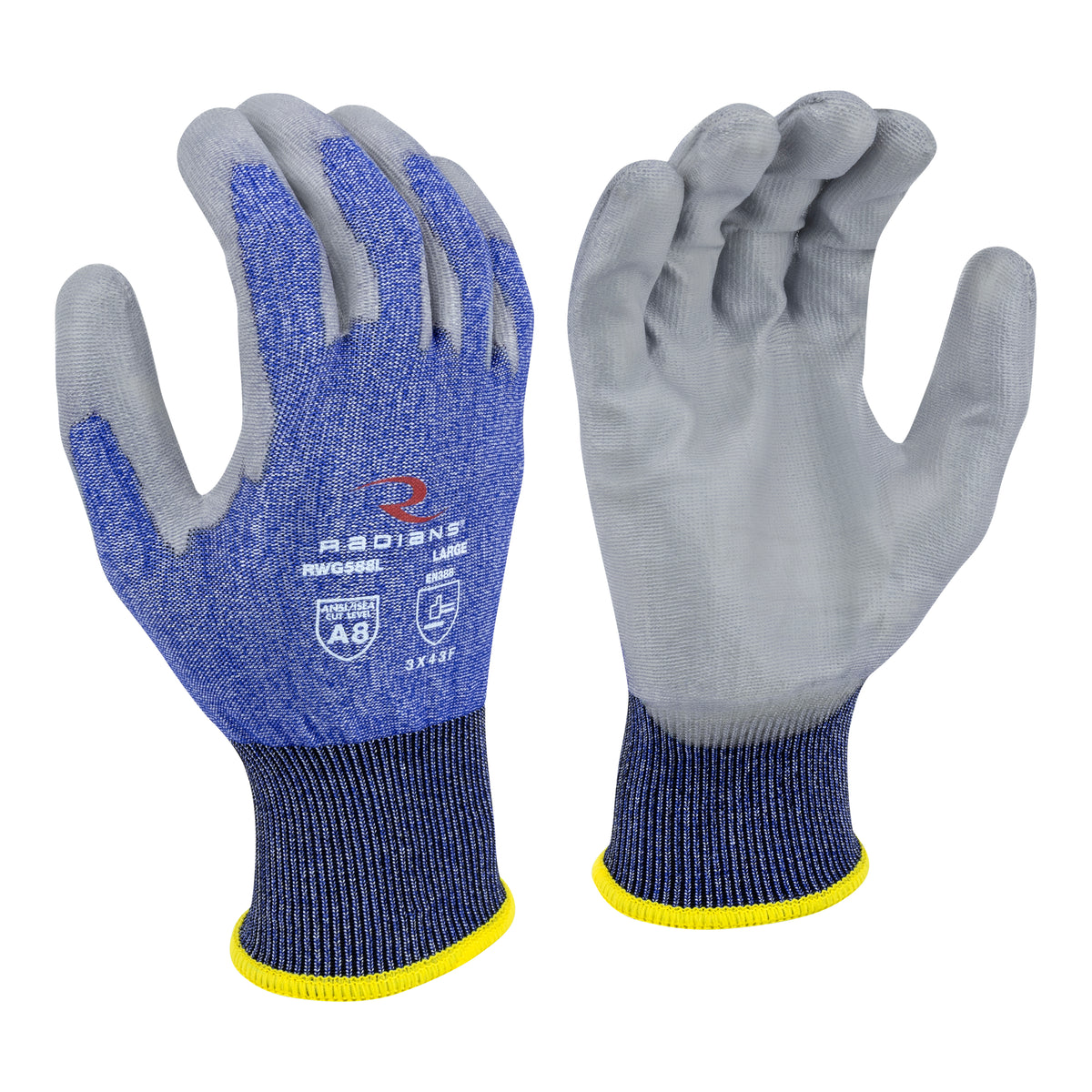 RWG588 Cut Protection Level A8 PU Coated Glove