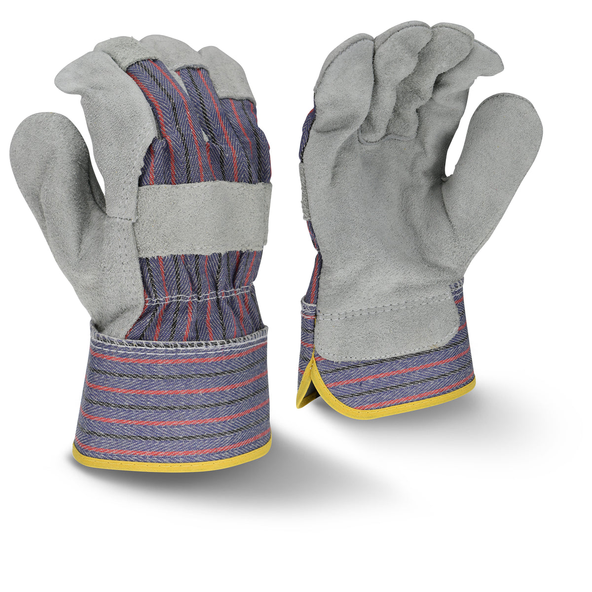 RWG3200 Regular Shoulder Gray Split Cowhide Leather Glove